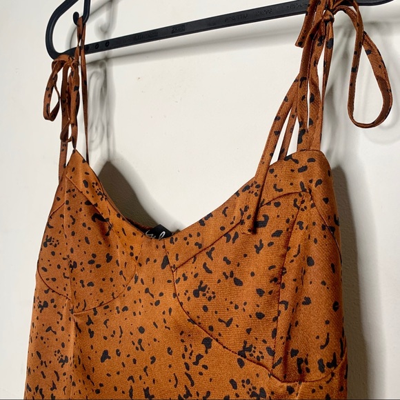 Lulus Shoulder Tie Dress - Picture 2 of 4